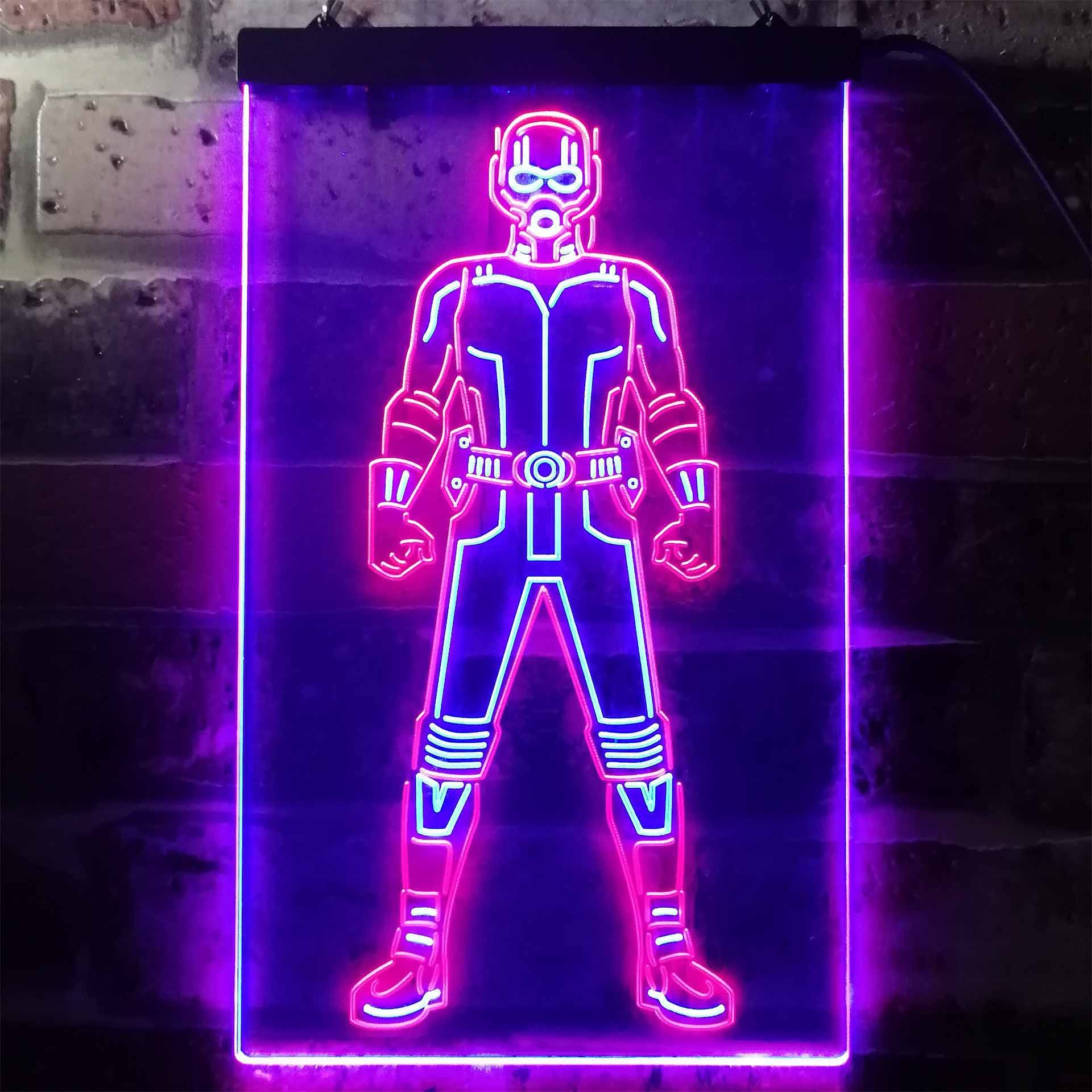 Ant Man Dual LED Neon Light Sign